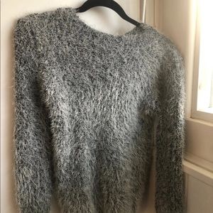 Chunky Fuzzy Sweater one size